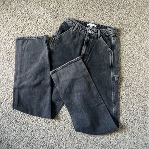 PacSun Black '90s Boyfriend Carpenter Pants